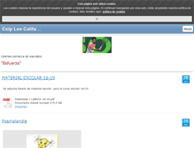 Tablet Screenshot of loscalifas.org